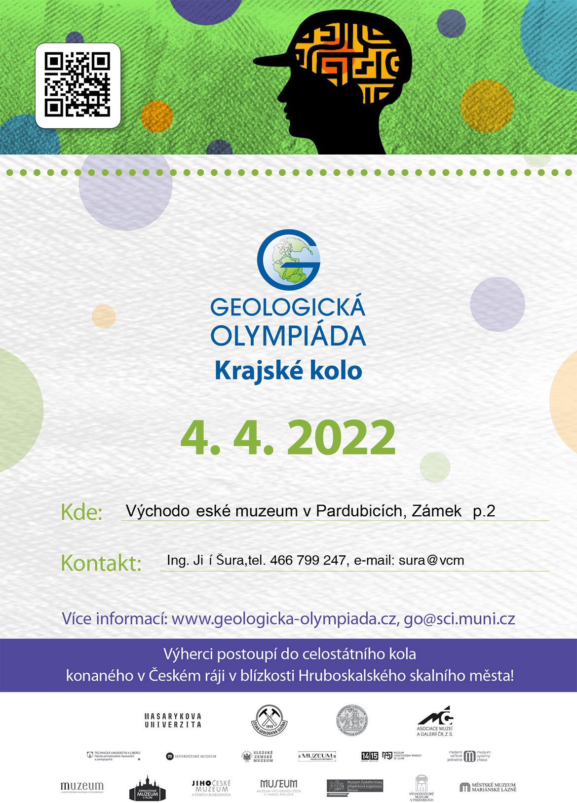 Krajské kolo Geologické olympiády 2022